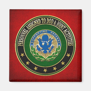 [500] DOD & Joint Activities DUI Speciell Edition Magnet