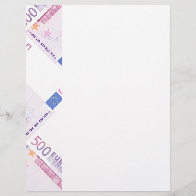 500 euro mönster (Framsida)