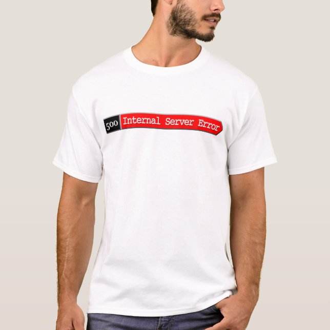 500 - Inre serverfel Tee (Framsida)