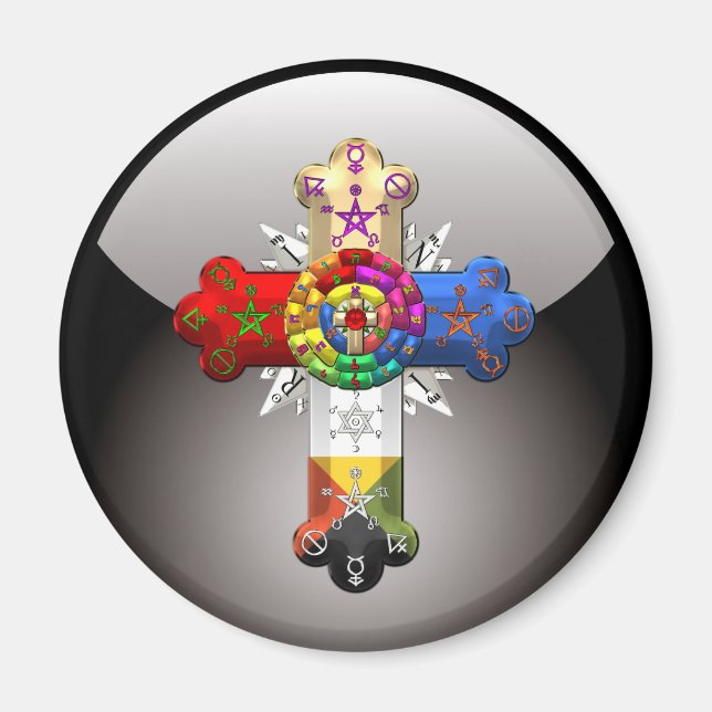 [500] Rosy Kor (Ro Croix) Magnet (Framsidan)