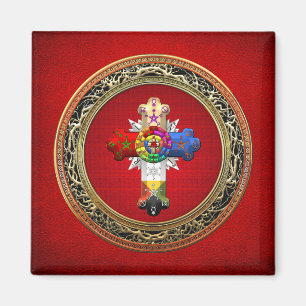 [500] Rosy Kor (Ro Croix) på Red & Guld Magnet