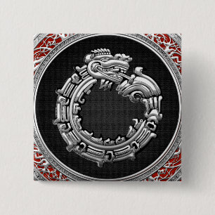 [500] Serpent Gud Quetzalcoatl [Silver] Knapp