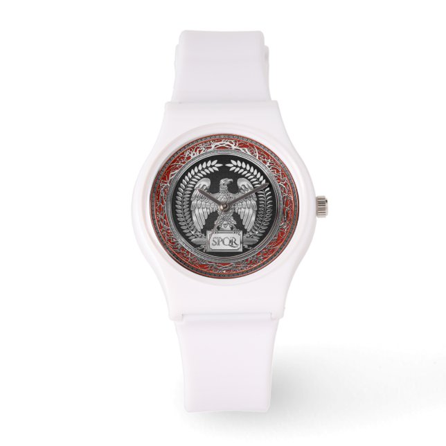 [500] Silver romersk kejsardöme Armbandsur (Framsida)
