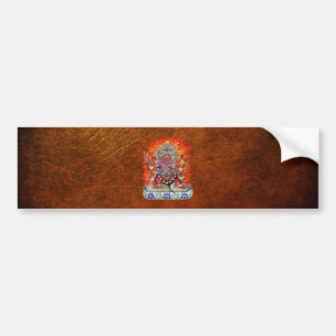 [500] Tibetansk Thangka - Wrathful Gudom Hayagriva Bildekal