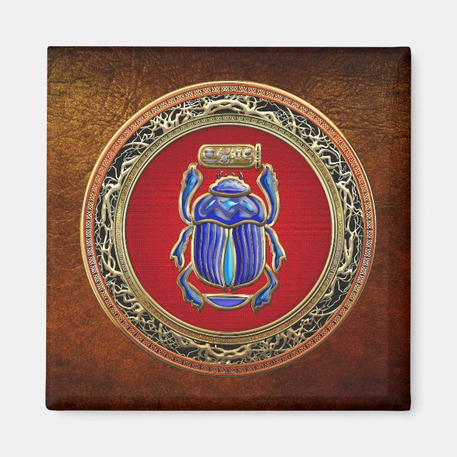 [500] Treasure Trove: Ancient Egyptian Scarab Magnet (Framsidan)