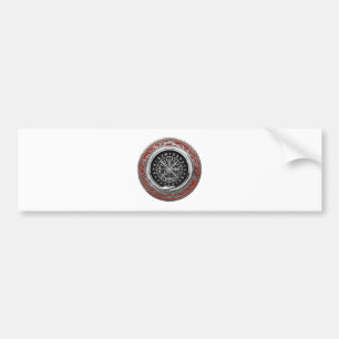 [500] Vegvisir - magisk Runic kompass för Viking Bildekal