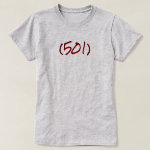 (501) Områdeskod T Shirt