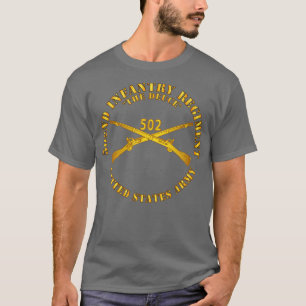 502:a infanteriet regt the Deuce Infantry Br T Shirt