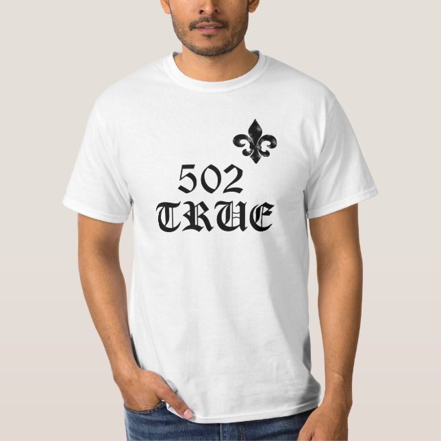502 RIKTIG anpassningsbar T Tee Shirt (Framsida)