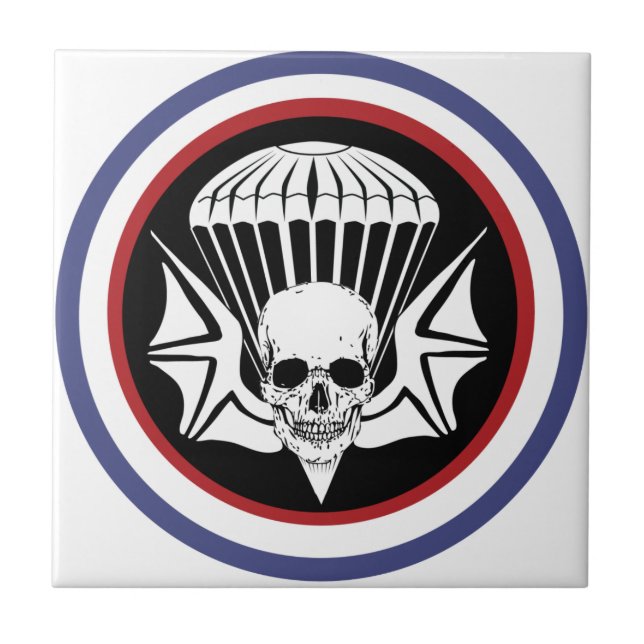 502nd PIR Kakelplatta (Framsidan)