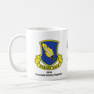 504:e Fallskärm-infanteriregimen mugg