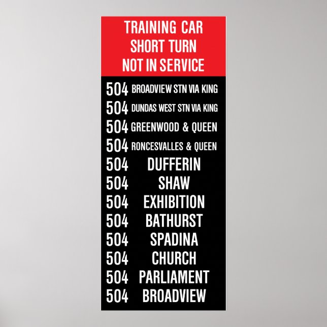 504-KUNG-replikering (CLRV) Poster (Framsidan)