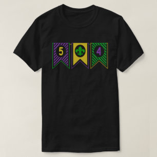 504 Mardi Gras New Orleans Louisiana La State T Shirt