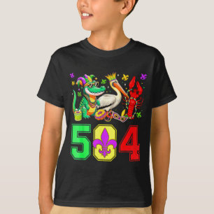504 Nola Mardi Gras New Orleans Louisiana parad T Shirt