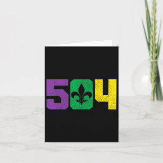 504 Områdeskod Pridet Nola New Orleans Louisiana M Kort