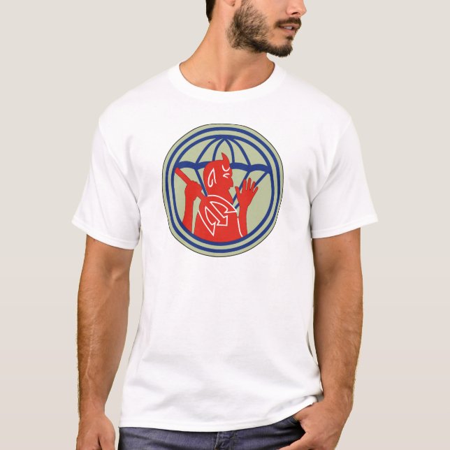 504. PIR-REG (WWII) T-SHIRT (Framsida)
