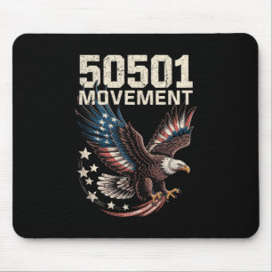 50501 amerikansk Flagga vid flygresa med stjärnor Musmatta