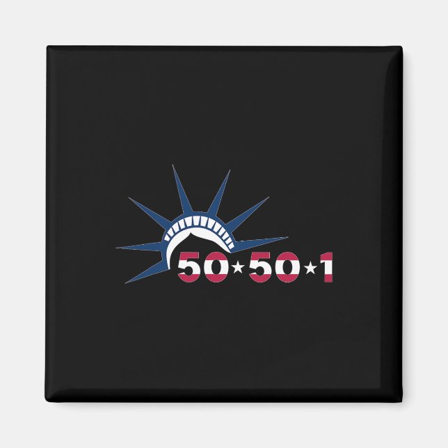 50501 Frihetsgudinnan mot T Magnet (Framsidan)