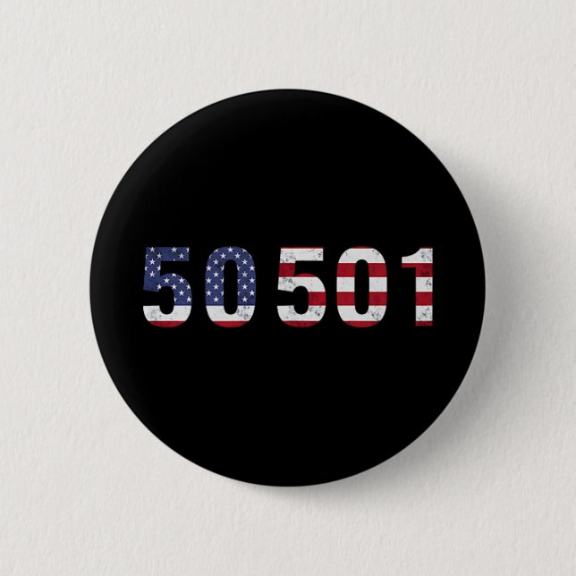 50501 Protest Knapp (Framsida)