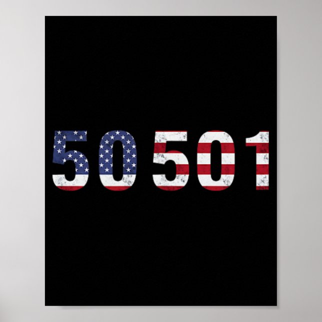 50501 Protest Poster (Framsidan)