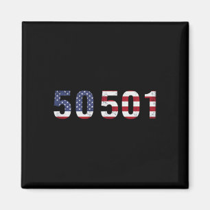50501 Protest T Resist Trump 50 Protests 50 stater Magnet
