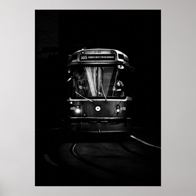 505 Dundas Streetcar nr 1 Poster (Framsidan)