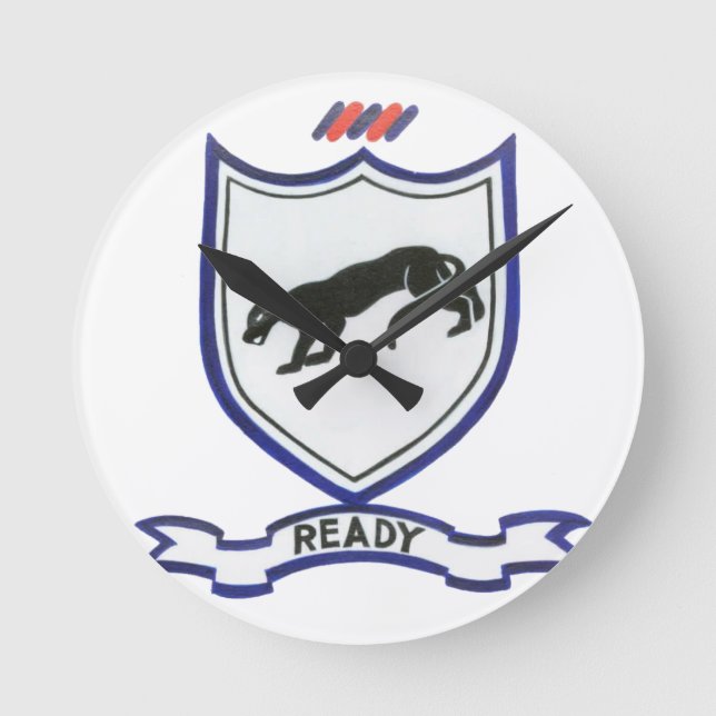 505:e PIR Rund Klocka (Framsida)