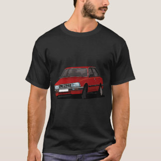 505 GTi - Turbo - röd T Shirt