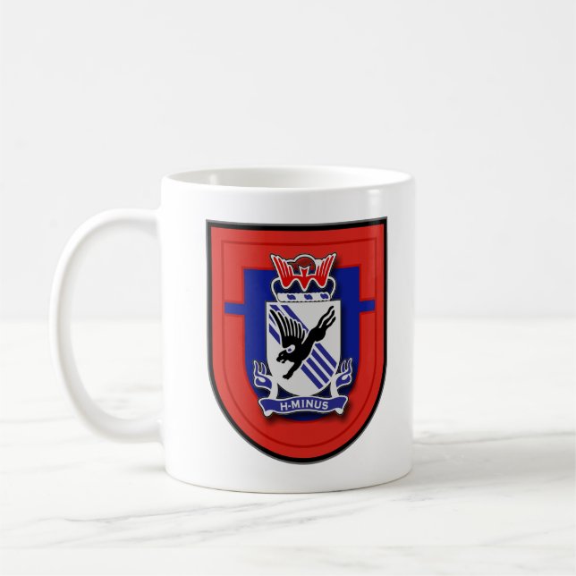 505. Infanterit Regiment - den pråliga muggen för Kaffemugg (Vänster)