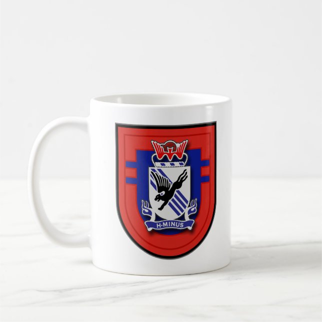 505. Infanterit Regiment - den pråliga muggen för Kaffemugg (Vänster)
