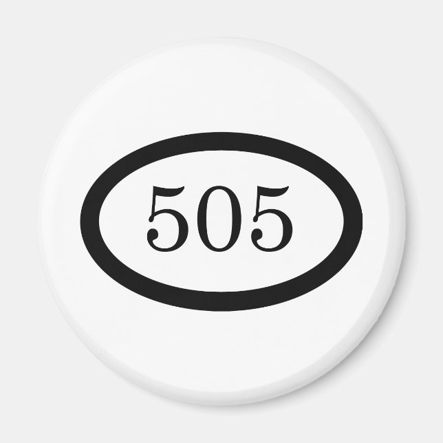 505 Infantry Fallskärm Magnet (Framsidan)