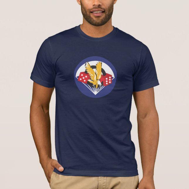 506. Fick- PIR lappar T-tröja T-shirt (Framsida)