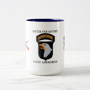 506TH INFANTERIT RÅNAR Två-Tonad MUGG