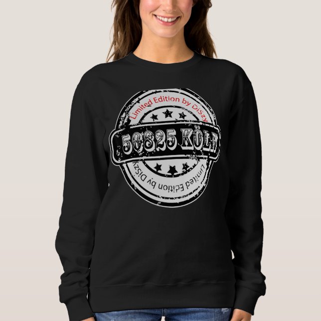 50825 Köln Postcode Veedel District Köln T Shirt (Framsida)