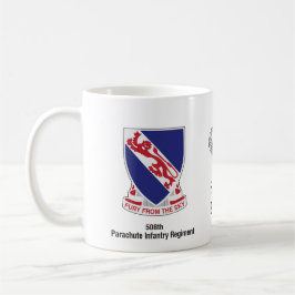508:e Fallskärm-infanteriregimen mugg