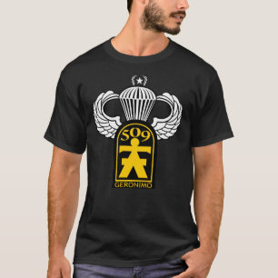 509th Airborne with Jump Vingar T Shirt