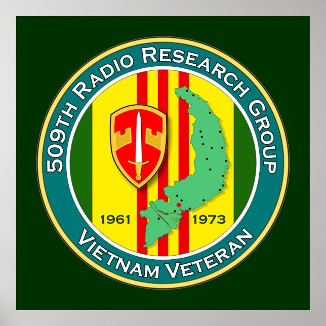 509th RRRG - ASA Vietnam Poster (Framsidan)