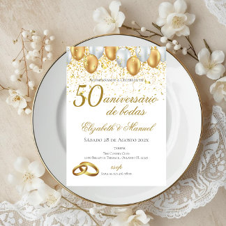 50.ª invitación inbjudningar
