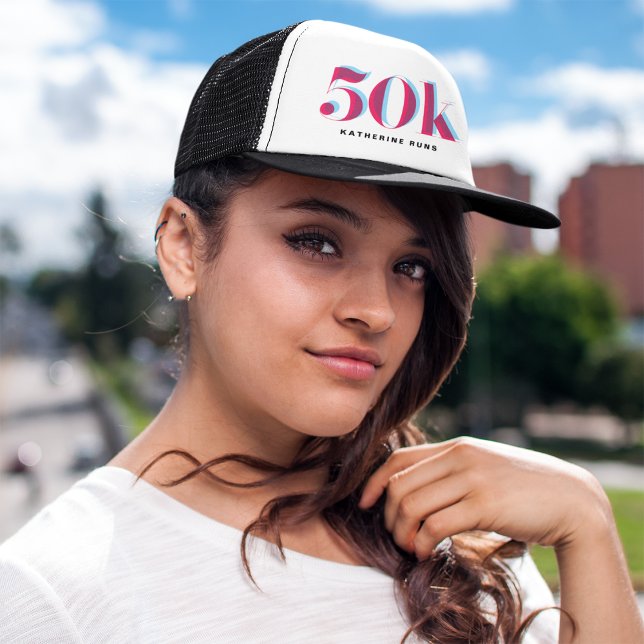 50 000 Ultramarathon Firande Truckerkeps (Skapare uppladdad)