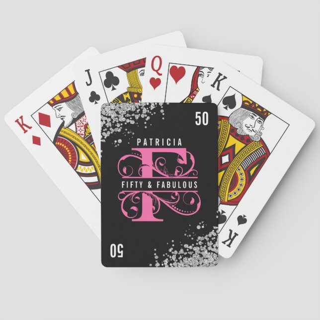 50/40 & Fabulärt uppspelningskort Casinokort (Baksidan)