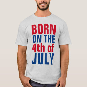 50. 4:e juli-födelsedag t-shirts