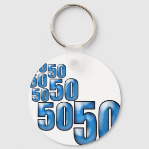 50 50 50 NYCKELRING