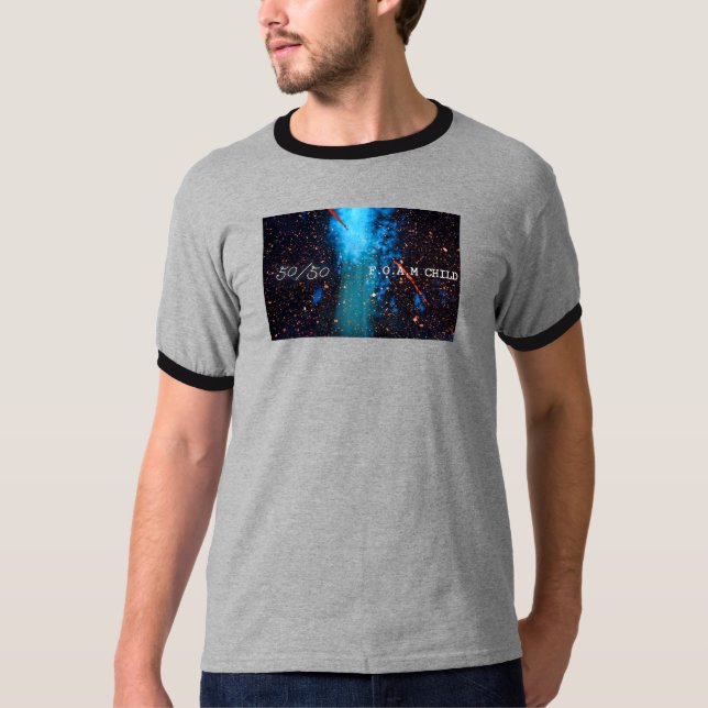 50/50 F.O.A.M barn EP ring T-Shirt (Framsida)