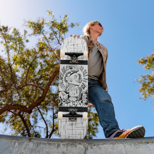 50-50 Grind Mini Skateboard Bräda 18,5 Cm (Utomhus 1)