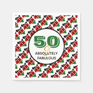 50 & Absolut Fabulous KENYA Firande Pappersservett