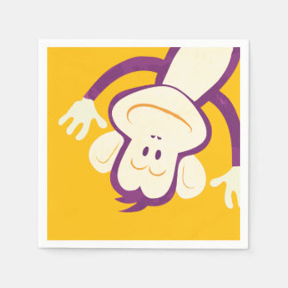 50 Apor för barns Födelsedagsfest Pappersservett