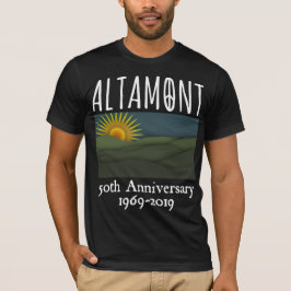 50 år Altamont Speedway Free Concert 1969 T Shirt