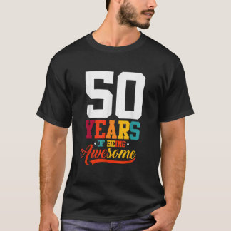 50 år av Fantastisk ger 50 år gamla 50 år T Shirt