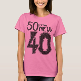 50 är de NYA 40na (svarten) T-shirt