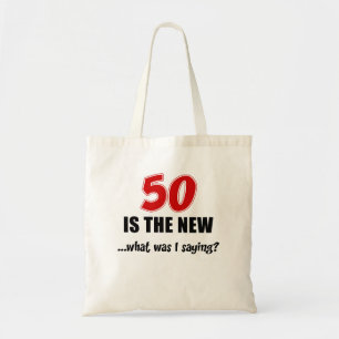 50 är det nya.. Vad sa jag? Tote Bag Tygkasse
